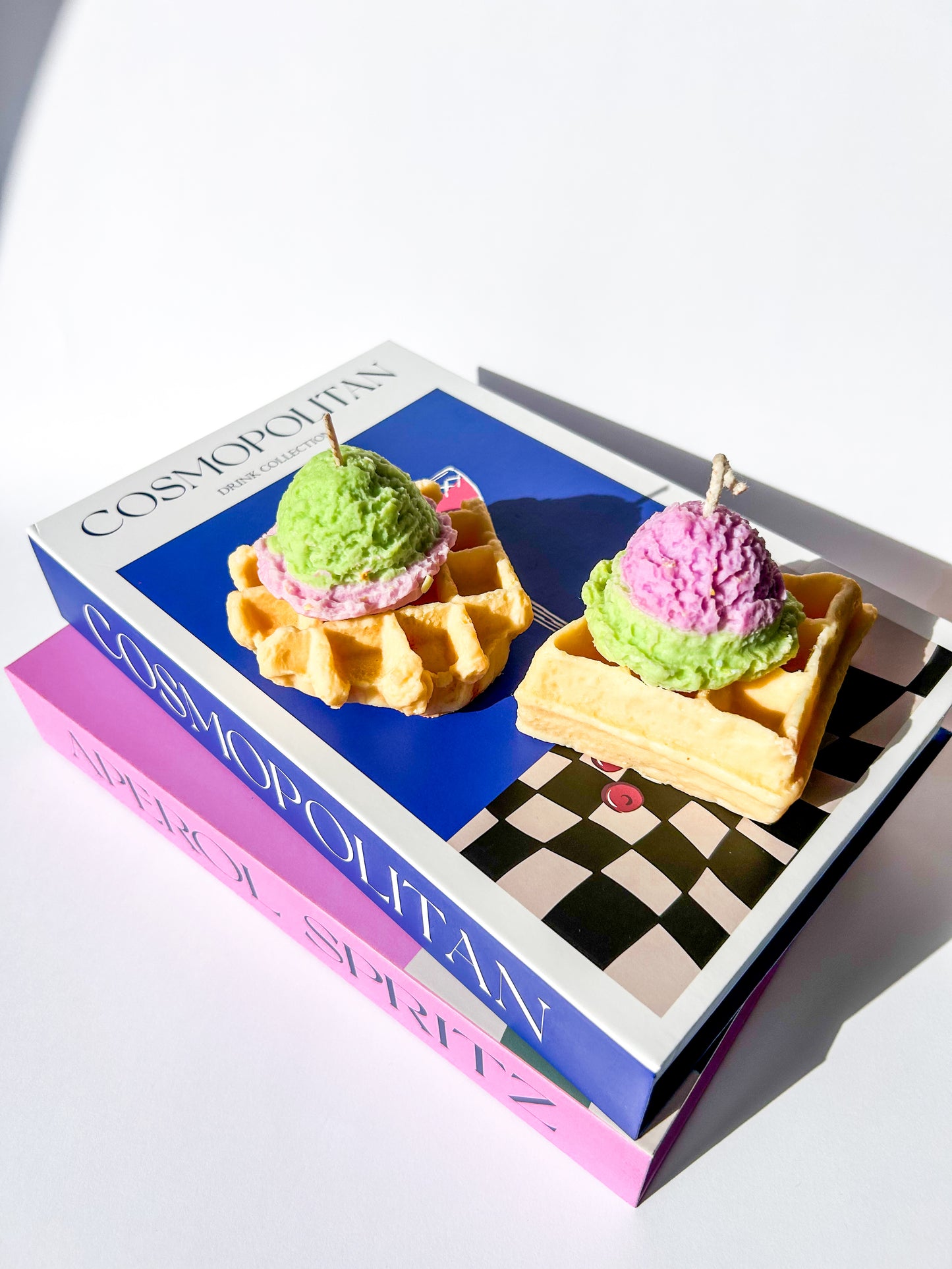 Waffle con helado 🧇🍦