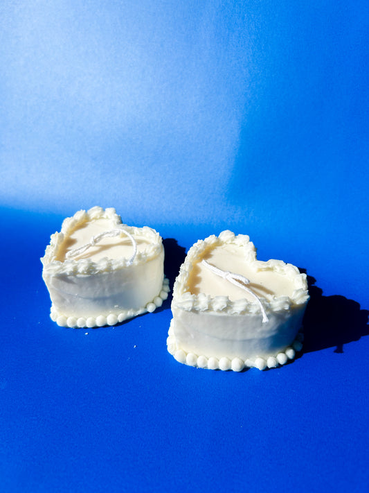 Tarta en forma de corazón  💗