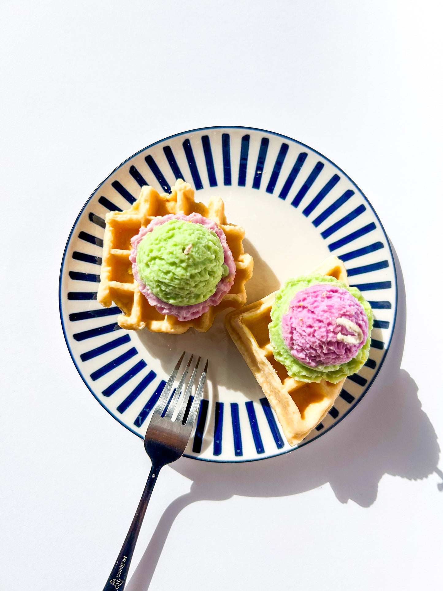 Waffle con helado 🧇🍦